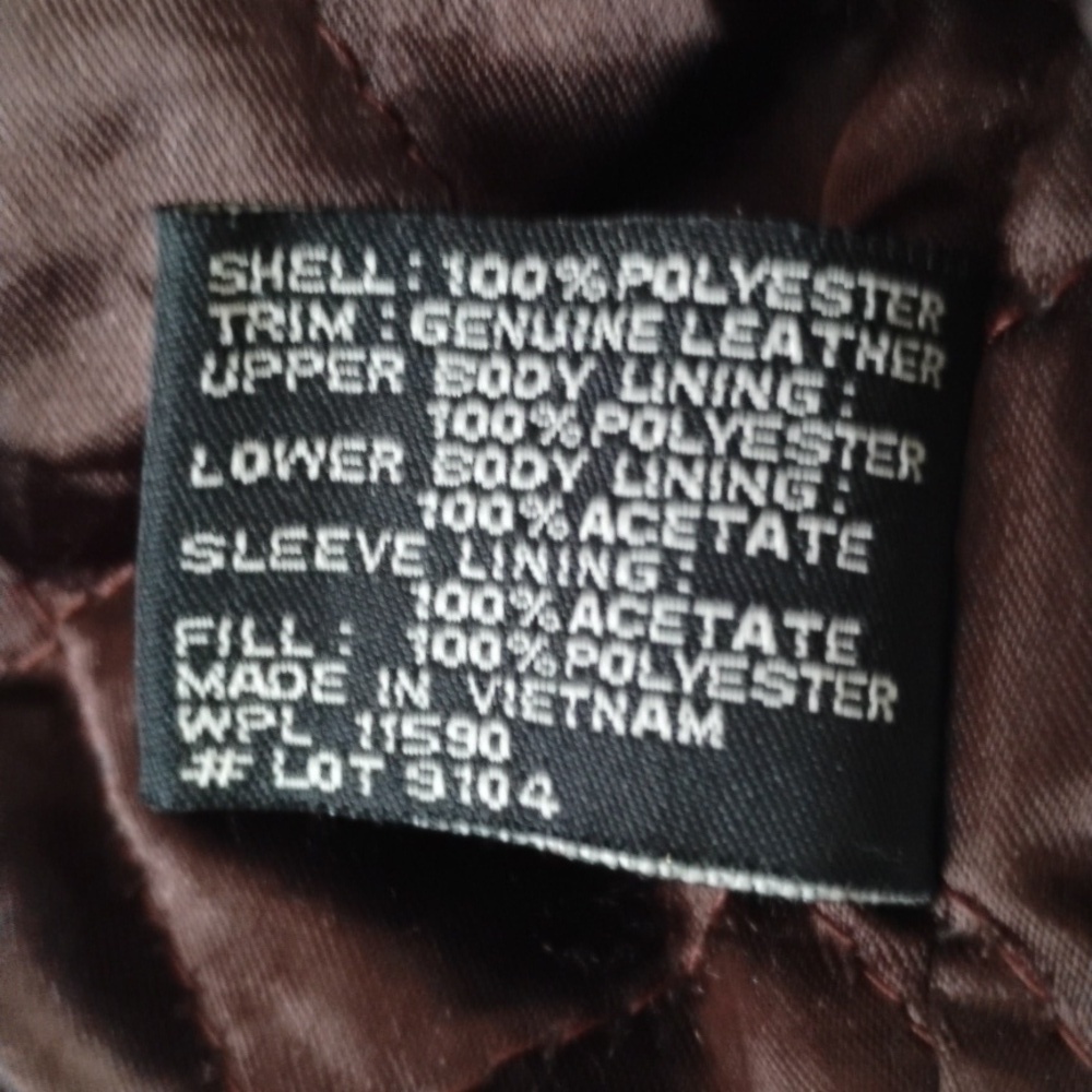 Weatherproof Vintage Quality Men's Xxl Brown Bomber Jacket - Picture 5 of 7